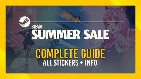 steam summer sale 2024 stickers.